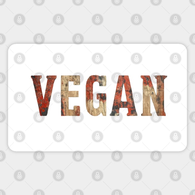 Veganism Magnet by TooplesArt